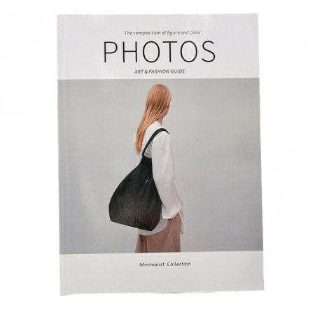 Fashion Magazine Perfect Binding Book Printing Catalog Brochure Wholesale 