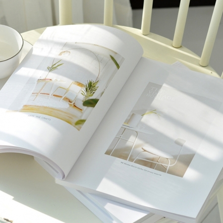 Fashion Magazine Perfect Binding Book Printing Catalog Brochure Wholesale 