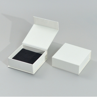 Custom Magnetic Cardboard Box Mini Jewelry Manufacturer Packaging Boxes Set With Foam Insert Huake Printing